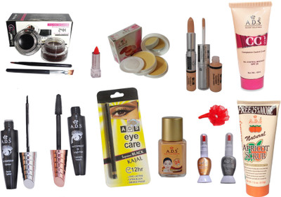 ADS Ads Professional Makeup Combo - 13 in 1(Set of 13)