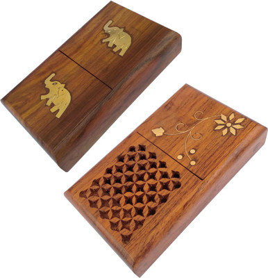 TimberKart 10 Compartments Sheesham Wood Pocket Case Hand Crafted Cigarette Holder Stand COMBO(Brown)
TimberKart 10 Compartments Sheesham Wood Pocket Case Hand Crafted Cigarette Holder Stand COMBO(Brown)