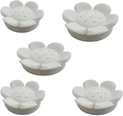 KAMAKSHI AGAR DHOOP Marble Incense Holder Set(White)