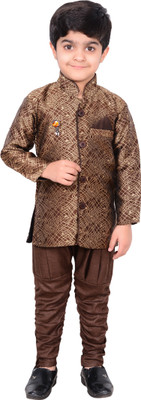 Nikky Fashion Boys Festive & Party Kurta and Breeches Set(Brown Pack of 1, Coffee
Nikky Fashion Boys Festive & Party Kurta and Breeches Set(Brown Pack of 1, Coffee