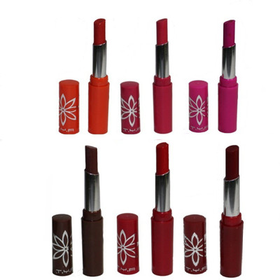 Bigwig TYA Matte lipstick MULTICOLOUR(PACK OF 6)(multicolor, 4.8 ml)