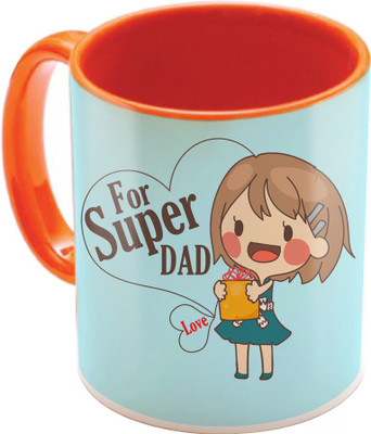 SKY TRENDS Best Gift For Father On Birthday Printed Coffee his Anniversary Also STD-079 Ceramic Mug(350 ml), Multicolor
SKY TRENDS Best Gift For Father On Birthday Printed Coffee his Anniversary Also STD-079 Ceramic Mug(350 ml), Multicolor