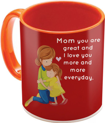 SKY TRENDS Gift For Mothers Day In Coffee Printed Ceramic Material Birthday And Anniversary STD-058 Ceramic Mug(350 ml), Multicolor
SKY TRENDS Gift For Mothers Day In Coffee Printed Ceramic Material Birthday And Anniversary STD-058 Ceramic Mug(350 ml), Multicolor