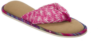Dearfoams Flip Flops, Pink