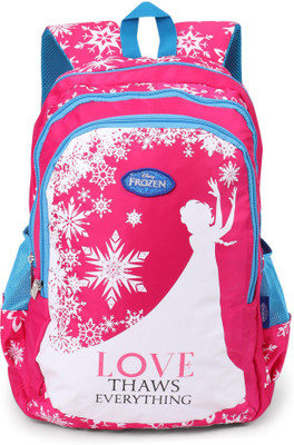 Disney Frozen Love Thaws School Bag 19 Inch Backpack(Multicolour, 19 inch)