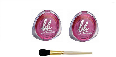 Blue Heaven personal compact with brush(Set of 2)