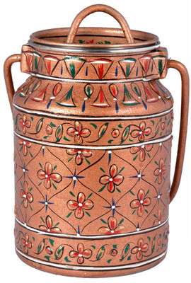 Kaushalam Kaushalam Hand Rajasthani Blue Dark Painted Container - 1 L Aluminium Grocery Container(Blue)
Kaushalam Kaushalam Hand Rajasthani Blue Dark Painted Container - 1 L Aluminium Grocery Container(Blue)