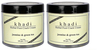 Khadi Herbal Jasmine & Green Tea Herbal Foot Crack Cream With Sheabutter(200 g, Set of 2)
Khadi Herbal Jasmine & Green Tea Herbal Foot Crack Cream With Sheabutter(200 g, Set of 2)