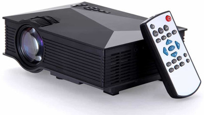 VibeX ™ UC-46 Handheld Mini LED Home Cinema Wireless Connect to Smartphone Multimedia 1200 lm LED Corded Mobiles Portable Projector(Black)
VibeX ™ UC-46 Handheld Mini LED Home Cinema Wireless Connect to Smartphone Multimedia 1200 lm LED Corded Mobiles Portable Projector(Black)