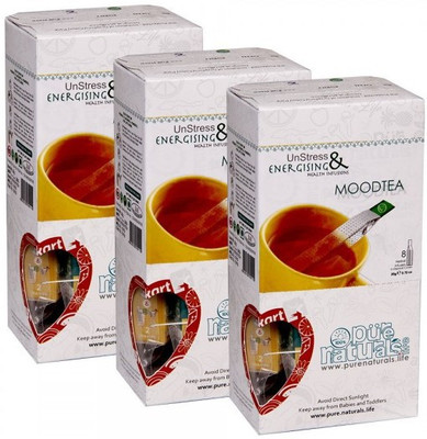 Purenaturals Infusion Moodtea - 8 Tea Stick- Set of 3 Cardamom Infusion Tea Pouch(60 g)
Purenaturals Infusion Moodtea - 8 Tea Stick- Set of 3 Cardamom Infusion Tea Pouch(60 g)