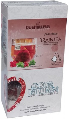 Purenaturals Dip Infusion Braintea - 6 Tea Bag Cardamom Infusion Tea Pouch(15 g)
Purenaturals Dip Infusion Braintea - 6 Tea Bag Cardamom Infusion Tea Pouch(15 g)