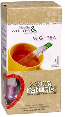 Purenaturals Infusion Mightea - 8 Tea Stick Cardamom Infusion Tea Pouch(20 g)
Purenaturals Infusion Mightea - 8 Tea Stick Cardamom Infusion Tea Pouch(20 g)