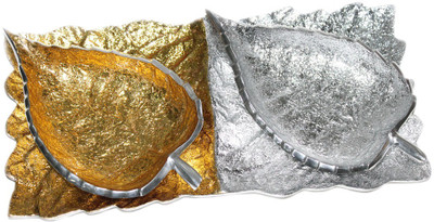 sarvsiddhi Artistically Design Serving Tray Golden/Silver Aluminium Decorative Platter(Silver, Gold)
sarvsiddhi Artistically Design Serving Tray Golden/Silver Aluminium Decorative Platter(Silver, Gold)