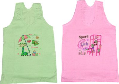IndiWeaves Camisole Bodysuit Slip For Girls(Green, Pack of 2, Green;pink 
IndiWeaves Camisole Bodysuit Slip For Girls(Green, Pack of 2, Green;pink