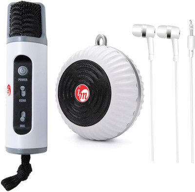 Technogeek Karaoke Now 1 Audio Cable, 1 Audio to Usb Cable, 1 Earphone, 1 Usb Charger(White)
Technogeek Karaoke Now 1 Audio Cable, 1 Audio to Usb Cable, 1 Earphone, 1 Usb Charger(White)