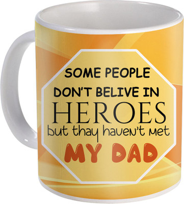 SKY TRENDS Gift For Fathers Day In Coffee His Anniversary/Birthday Present JSD-087 Ceramic Mug(350 ml), Multicolor
SKY TRENDS Gift For Fathers Day In Coffee His Anniversary/Birthday Present JSD-087 Ceramic Mug(350 ml), Multicolor