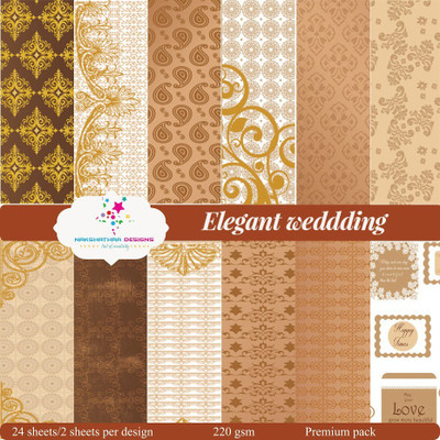 craftsneed DESIGNER PRINTED 6X6 Multipurpose Paper(Set of 1, Multicolor)