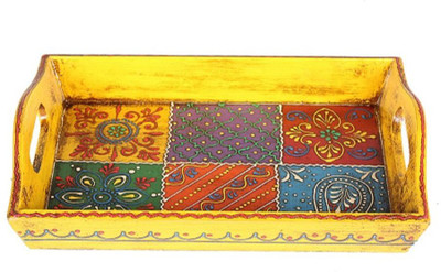 Apkamart Handicraft Serving Tray - Decorative Wooden Tray for Table Decoration, Dining and Serving and Gifts Tray
Apkamart Handicraft Serving Tray - Decorative Wooden Tray for Table Decoration, Dining and Serving and Gifts Tray
