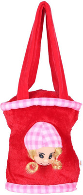 Creative India Exports Girls Casual Red Felt Tote