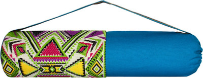 Anekaant Yog Yoga Mat Bag(Multicolor, Drawstring Bag), Blue;multicolor