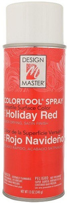 Design Master Oasis Holiday Red Spray Paint 340 ml(Pack of 1)