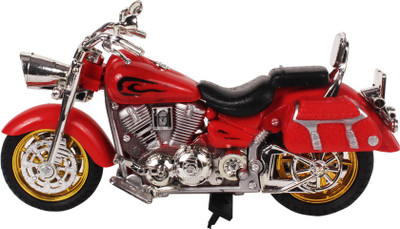 Kanchan Toys Die Cast Metal Bike(Red)