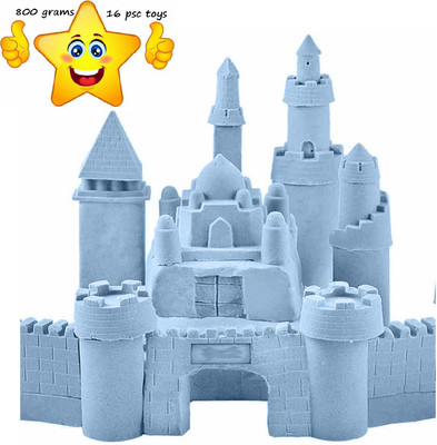 Gixmo Blue Color Magic Kinetic Motion Sand For Kids Clay Replacement