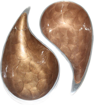 sarvsiddhi Twin Serving bowl - Brown Aluminium Decorative Platter(Brown, Pack of 2)
sarvsiddhi Twin Serving bowl - Brown Aluminium Decorative Platter(Brown, Pack of 2)
