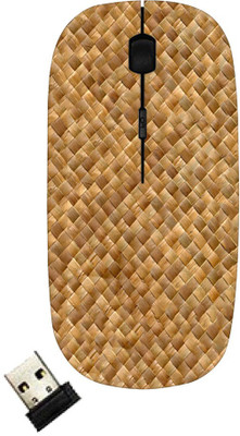 Blutec 8023-13464 Wireless Optical Mouse(USB, Brown)