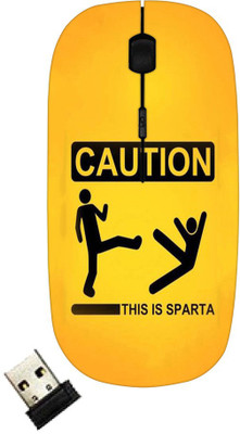 Blutec 8023-13311 Wireless Optical Mouse(USB, Yellow) 
Blutec 8023-13311 Wireless Optical Mouse(USB, Yellow)