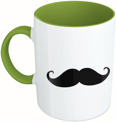 MiiCreations Printed Two Tone Green And White My Dad My Hero Ceramic Mug(325 ml), Green;white
MiiCreations Printed Two Tone Green And White My Dad My Hero Ceramic Mug(325 ml), Green;white