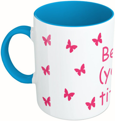 MiiCreations Printed Two Tone Blue And White Beautiful Ceramic Mug(325 ml), Blue;white
MiiCreations Printed Two Tone Blue And White Beautiful Ceramic Mug(325 ml), Blue;white