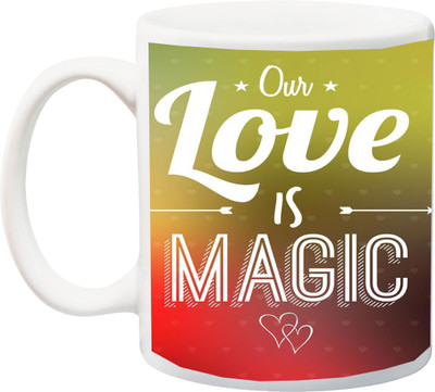 ME&YOU Gift for Husband/Wife/Boyfriend/Girlfriend/Lover:Valentine's Day Our Love Is Magic HD Printed Ceramic Mug(325 ml), Multicolor
ME&YOU Gift for Husband/Wife/Boyfriend/Girlfriend/Lover:Valentine's Day Our Love Is Magic HD Printed Ceramic Mug(325 ml), Multicolor