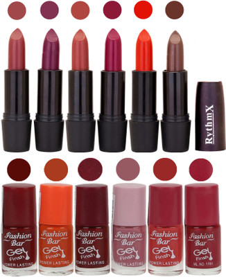 Fashion Bar Gel Nail Polish Matte Lipstick 2 in 1 Combo Pack Redish Brown,Jamini,Pinkish Peach,Mazanta Mauve,Orange,Brown and Maroon,Orange,Mauve,Voilet,Hot Pink,Shimmer Pink(Pack of 3)
Fashion Bar Gel Nail Polish Matte Lipstick 2 in 1 Combo Pack Redish Brown,Jamini,Pinkish Peach,Mazanta Mauve,Orange,Brown and Maroon,Orange,Mauve,Voilet,Hot Pink,Shimmer Pink(Pack of 3)