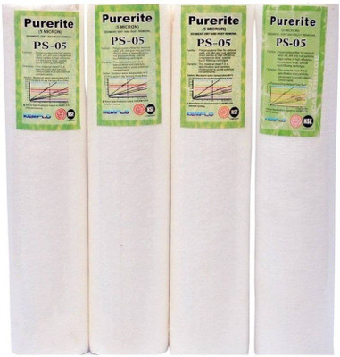 Domnicks RO Pre Filter 5 Micon 10 Inch PACK of 4 Solid Filter Cartridge (0.5, Pack of 4) Solid Filter Cartridge(0.5, Pack of 4)
Domnicks RO Pre Filter 5 Micon 10 Inch PACK of 4 Solid Filter Cartridge (0.5, Pack of 4) Solid Filter Cartridge(0.5, Pack of 4)