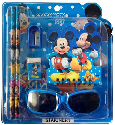 Funcart Mickey Mouse Goggles Stationery Set (pack of 6)