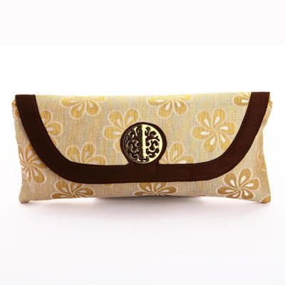 Utsavi Party Brown Clutch
