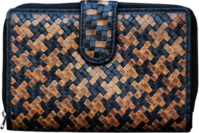 Tamanna Casual Black, Tan Clutch