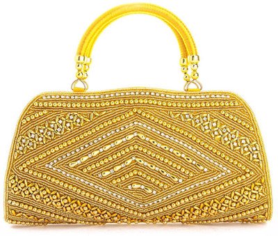 Utsavi Party Gold Clutch