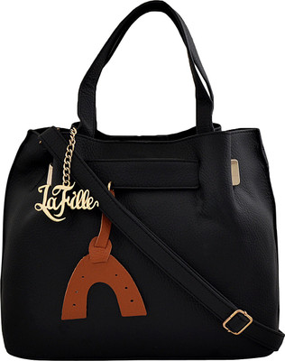 LaFille Hand-held Bag(Black)