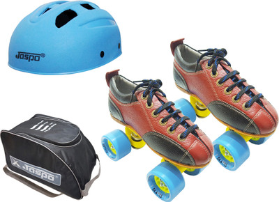 Jaspo Hail Stone Dual Shoe Skate Foot length 24.4 cms Size : 4 UK ( Age group 10-11 years) Skating Kit
Jaspo Hail Stone Dual Shoe Skate Foot length 24.4 cms Size : 4 UK ( Age group 10-11 years) Skating Kit