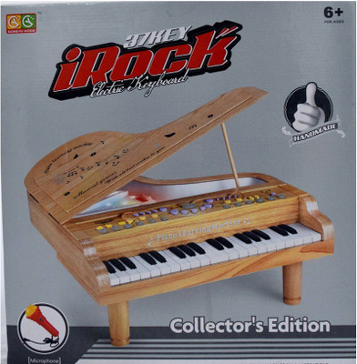 Powerpak IRock 37 Keys Handmade Mini Electric Piano / Keyboard - Wood Version(Brown)
Powerpak IRock 37 Keys Handmade Mini Electric Piano / Keyboard - Wood Version(Brown)