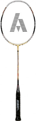 ASHAWAY Titanium Power Gold, Silver, Black Unstrung Badminton Racquet(G2 - 3.75 Inches, 82 g), Black;gold;silver
ASHAWAY Titanium Power Gold, Silver, Black Unstrung Badminton Racquet(G2 - 3.75 Inches, 82 g), Black;gold;silver