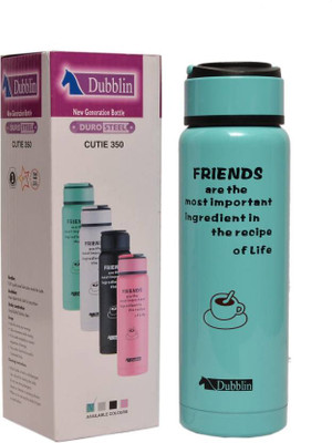 Dubblin CUTIE 350 ml Water Bottle(Set of 1, Green)