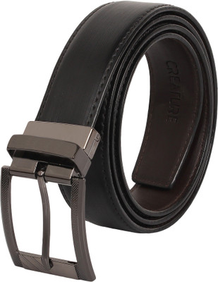 Creature Boys Casual, Party, Formal, Evening Black Artificial Leather Reversible Belt
Creature Boys Casual, Party, Formal, Evening Black Artificial Leather Reversible Belt