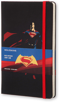 Moleskine A5 Notebook(Moleskine Batman Vs Superman Special Edition Notebook, Black)
Moleskine A5 Notebook(Moleskine Batman Vs Superman Special Edition Notebook, Black)
