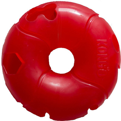 Kong Kong pawzzels Donut Dog Toy (Large) Rubber Treat Dispensing Toy For Dog