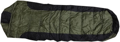 iZED Bag With Woolen Inner And CapL Sleeping Bag(Black