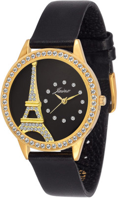 JAINX JW558 Paris Black Dial Watch - For Women