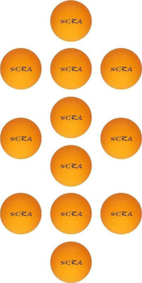 Skera K0418100 Table Tennis 40mm (12 pc) Table Tennis Ball(Pack of 1, Yellow)